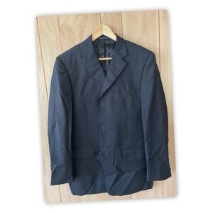 Giorgio Armani Men's Pinstripes Wool‎ Blazer, 50B